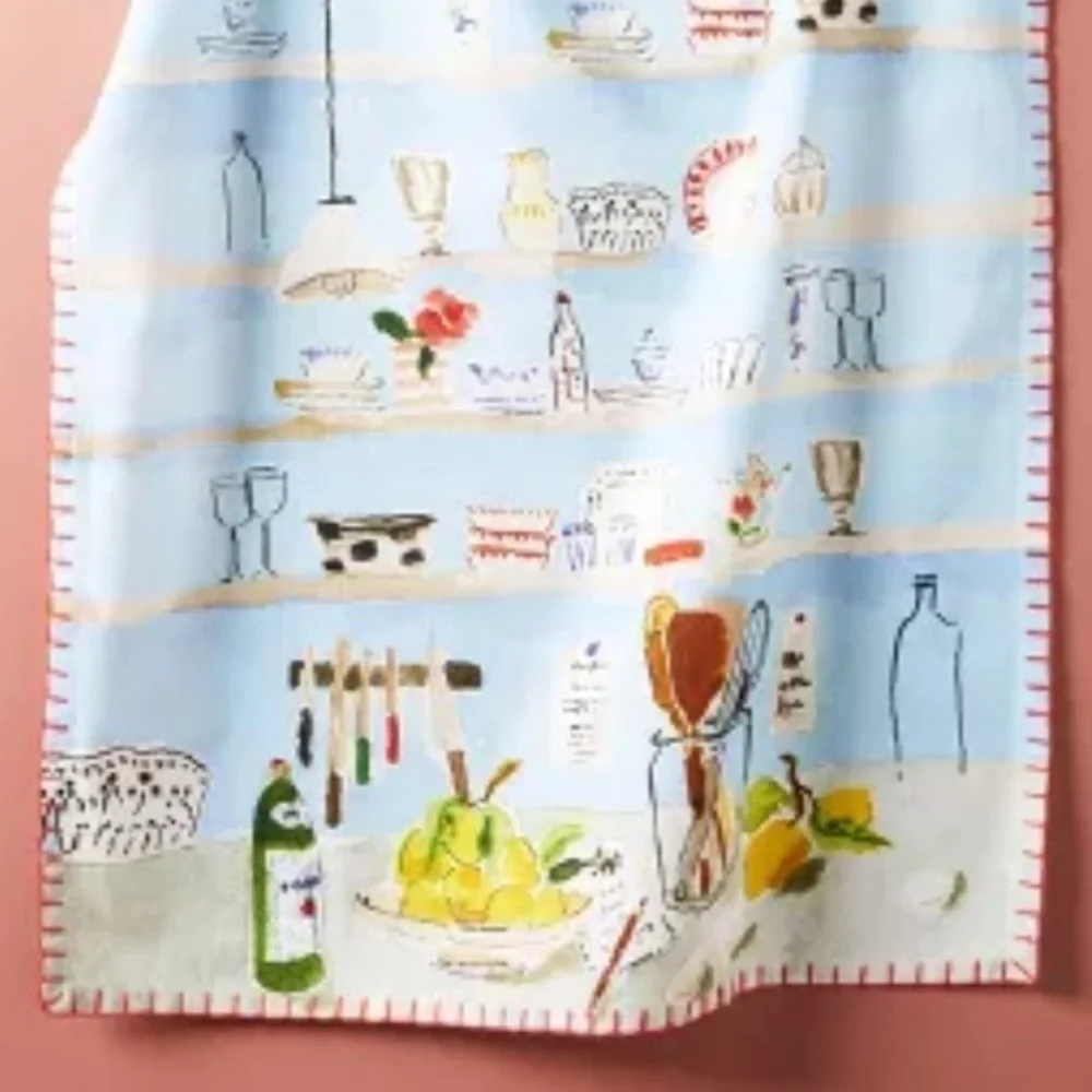 Anthropologie Bella foster Shellie kitchen dish towel new without tags